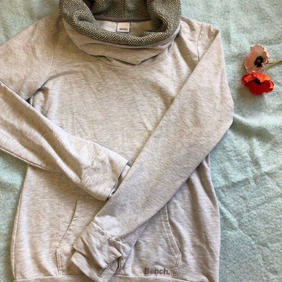 Bench Tops - •Bench• cowl neck sweatshirt